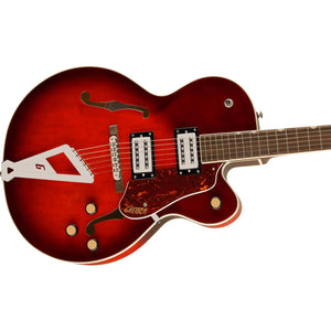 Gretsch G2420 Streamliner Hollow Body Elecitrc Guitar Claret Burst w/ Chromatic II & BroadTron BT-3S - 2817000561