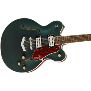 Gretsch G2622 Streamliner Center Block Double-Cut Electric Guitar Cadillac Green w/ V-Stoptail & BroadTron BT-3S - 2817050546