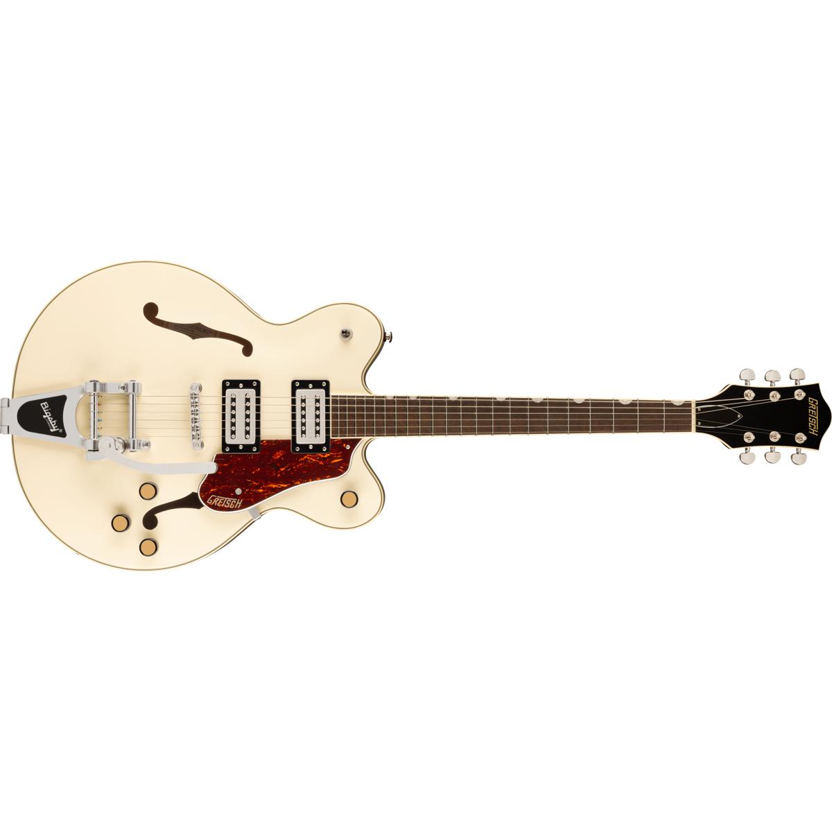 Gretsch G2622T Streamliner Center Block Double-Cut Electric Guitar Vintage White w/ Bigsby & BroadTron BT-3S- 2807250505