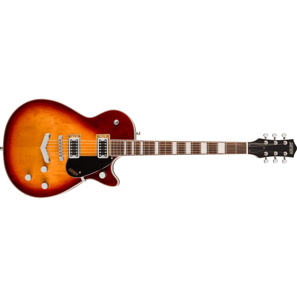 Gretsch G5220 Electromatic Jet BT Single-Cut Electric Guitar Sweet Tea w/ V-Stoptail- 2517110597