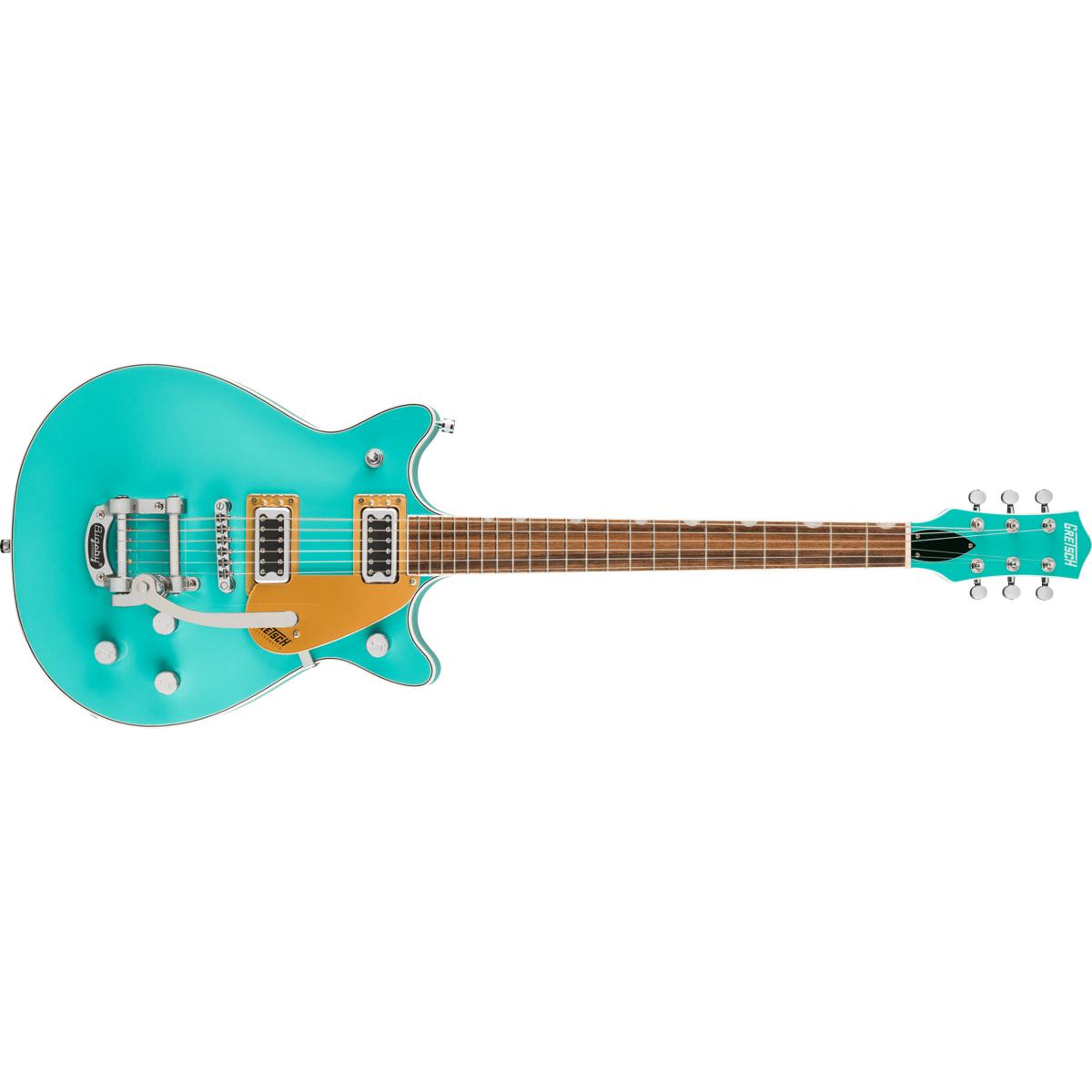 Gretsch G5232T Electromatic Double Jet FT Electric Guitar Caicos Green w/ Bigsby - 2508210585