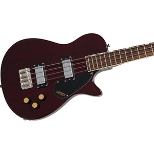 Gretsch Streamliner Jet Club Bass Guitar Single-Cut Walnut Stain - 2814304517