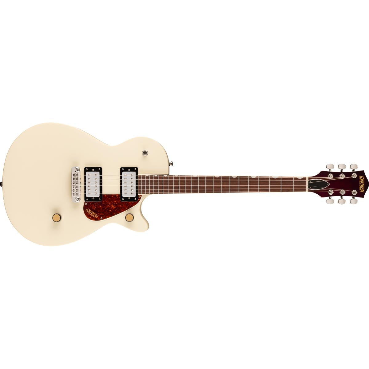 Gretsch Streamliner Jet Club Single-Cut Electric Guitar Vintage White w/ Wraparound - 2816939505