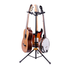 Hercules GS432B Plus Auto Grip Triple Guitar Stand