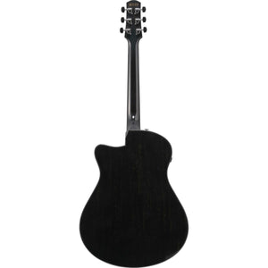 Ibanez AAM340CE Acoustic Guitar Rustic Black High Gloss