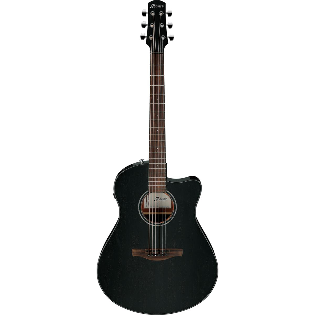 Ibanez AAM340CE Acoustic Guitar Rustic Black High Gloss