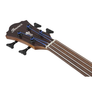 Ibanez AEGB24FEMHS Fretless Acoustic Bass Guitar Mahogany Sunburst High Gloss w/ Pickup & Cutaway