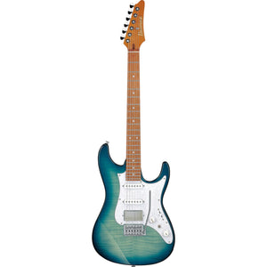 Ibanez AZ22S1F Electric Guitar Transparent Turquoise Burst w/ Bag