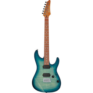 Ibanez AZ24S1F Electric Guitar Transparent Turquoise Burst