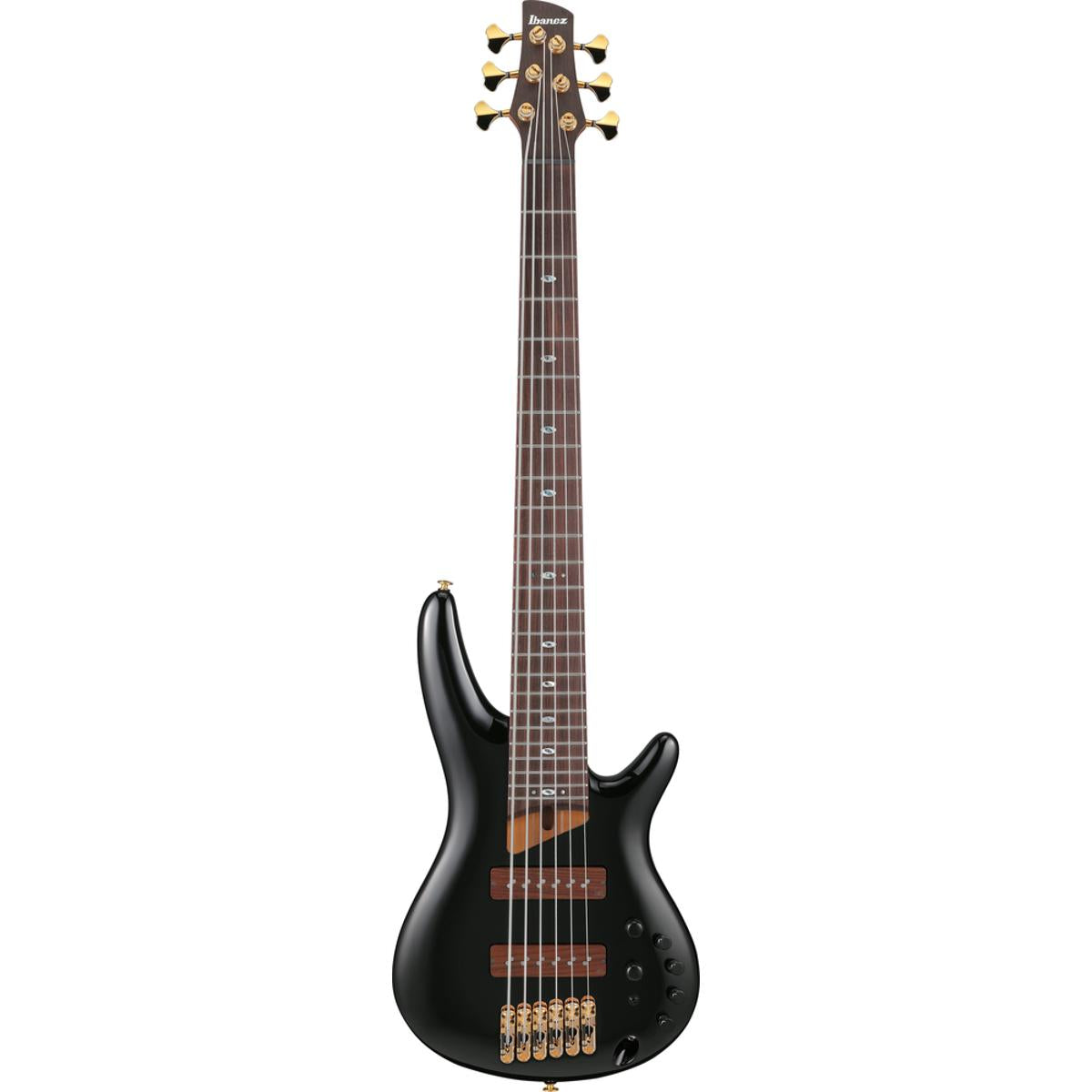 Ibanez Prestige SR3506 Bass Guitar 6-String Black w/ Case