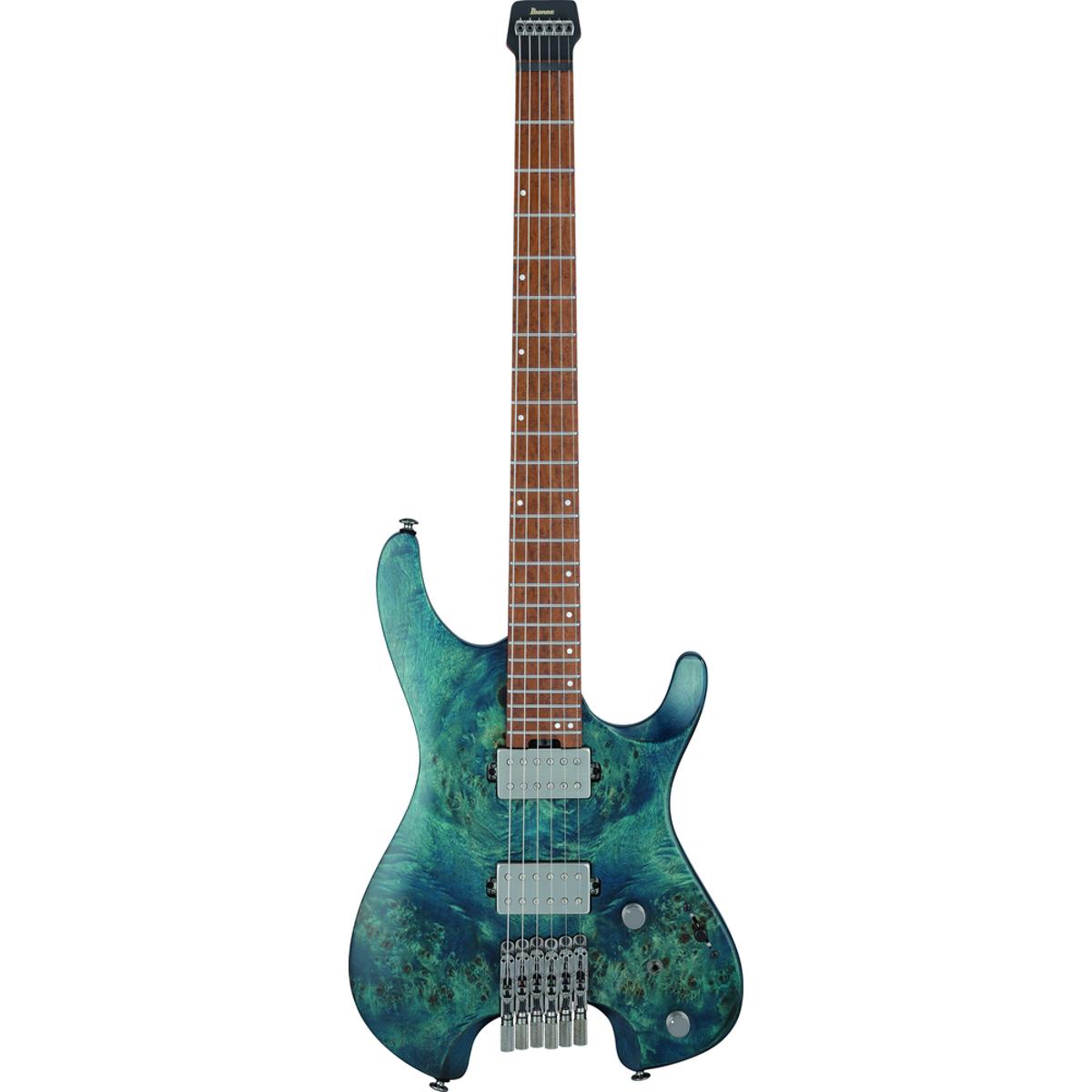 Ibanez Q Series Q52PB Premium Headless Electric Guitar Cosmic Blue Low Gloss w/ Gigbag