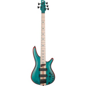 Ibanez SR1425BCGL Bass Guitar 5-String Caribbean Green Low Gloss w/ Gigbag