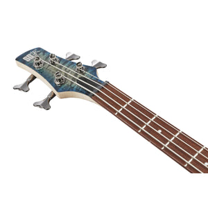 Ibanez SR400EQM Bass Guitar Stained Cosmic Blue Starburst