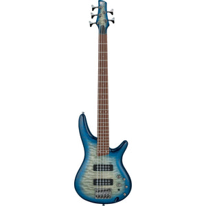 Ibanez SR405EQM Bass Guitar 5-String Stained Cosmic Blue Starburst