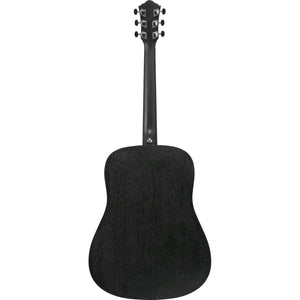 Ibanez V54NJP Acoustic Guitar Weathered Black Open Porew/ Bag