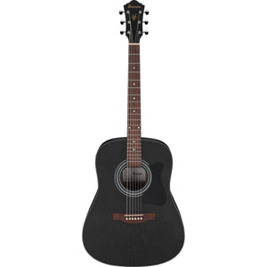 Ibanez V54NJP Acoustic Guitar Weathered Black Open Porew/ Bag