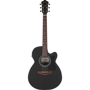 Ibanez VC44CE Acoustic Guitar Weathered Black Open Pore