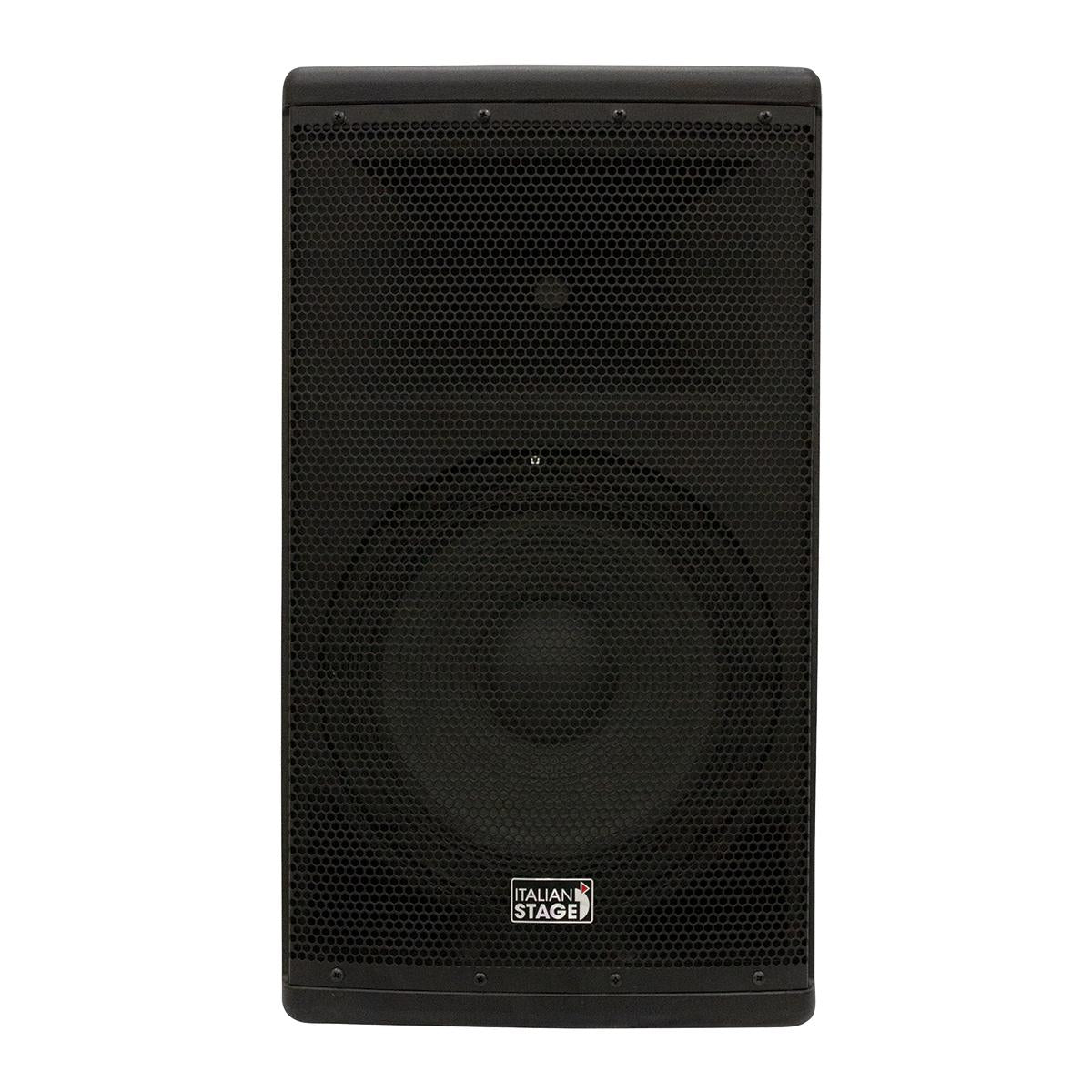 Italian Stage ISX212AUB 12inch Bi-Active 2-Way Powered Speaker 800W w/ Media Player & Bluetooth