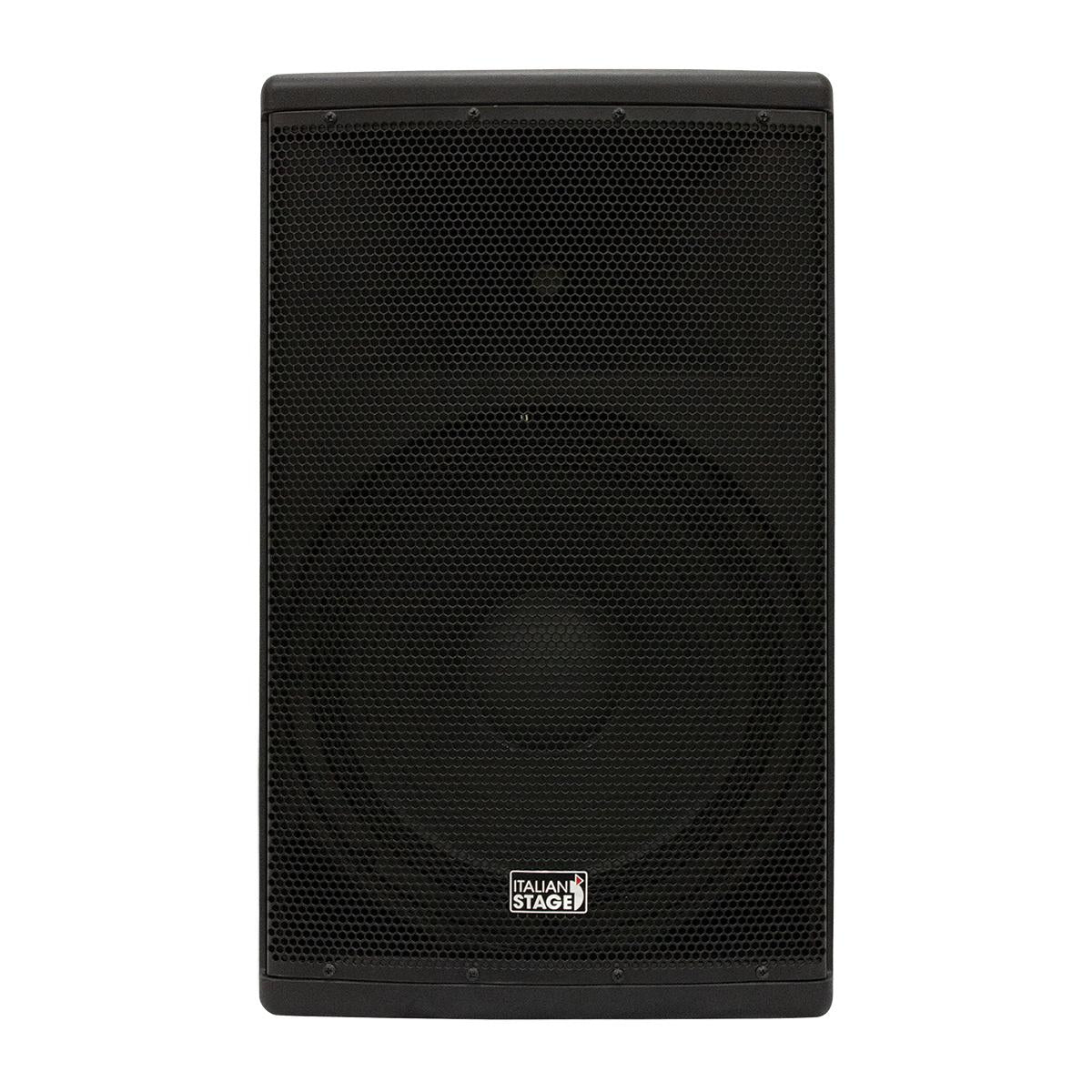 Italian Stage ISX215AUB 15inch Bi-Active 2-Way Powered Speaker 800W w/ Media Player & Bluetooth