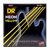 DR HI-DEF NEON NYB-50 Yellow Colored Bass Guitar Strings: Heavy 50-110