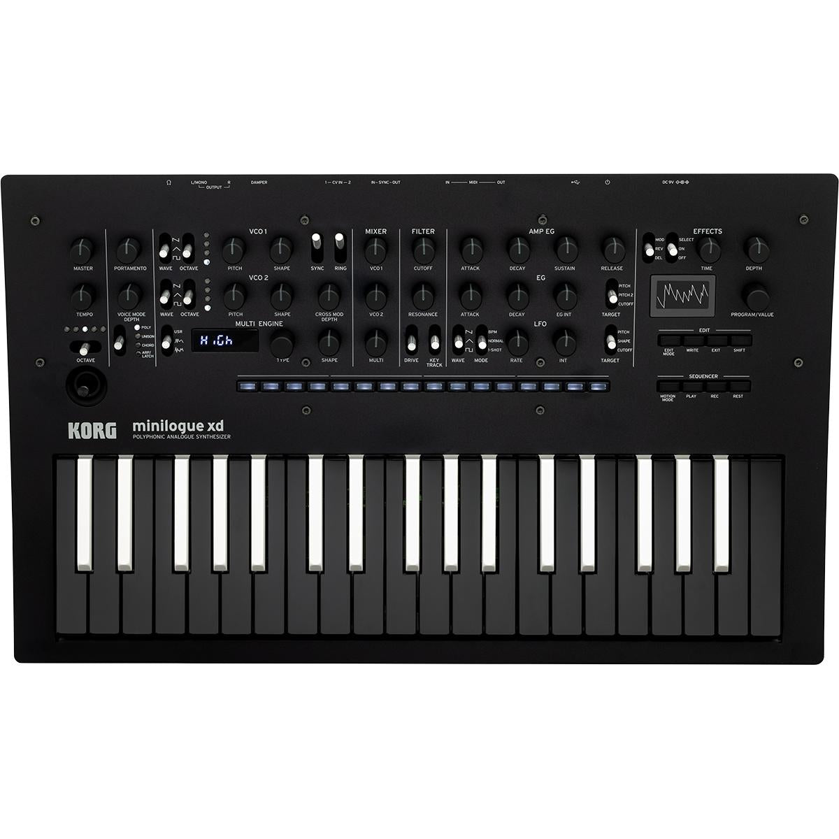 Korg MINILOGUE XD Polyphonic Analogue Synthesizer - Limited Edition Inverted key