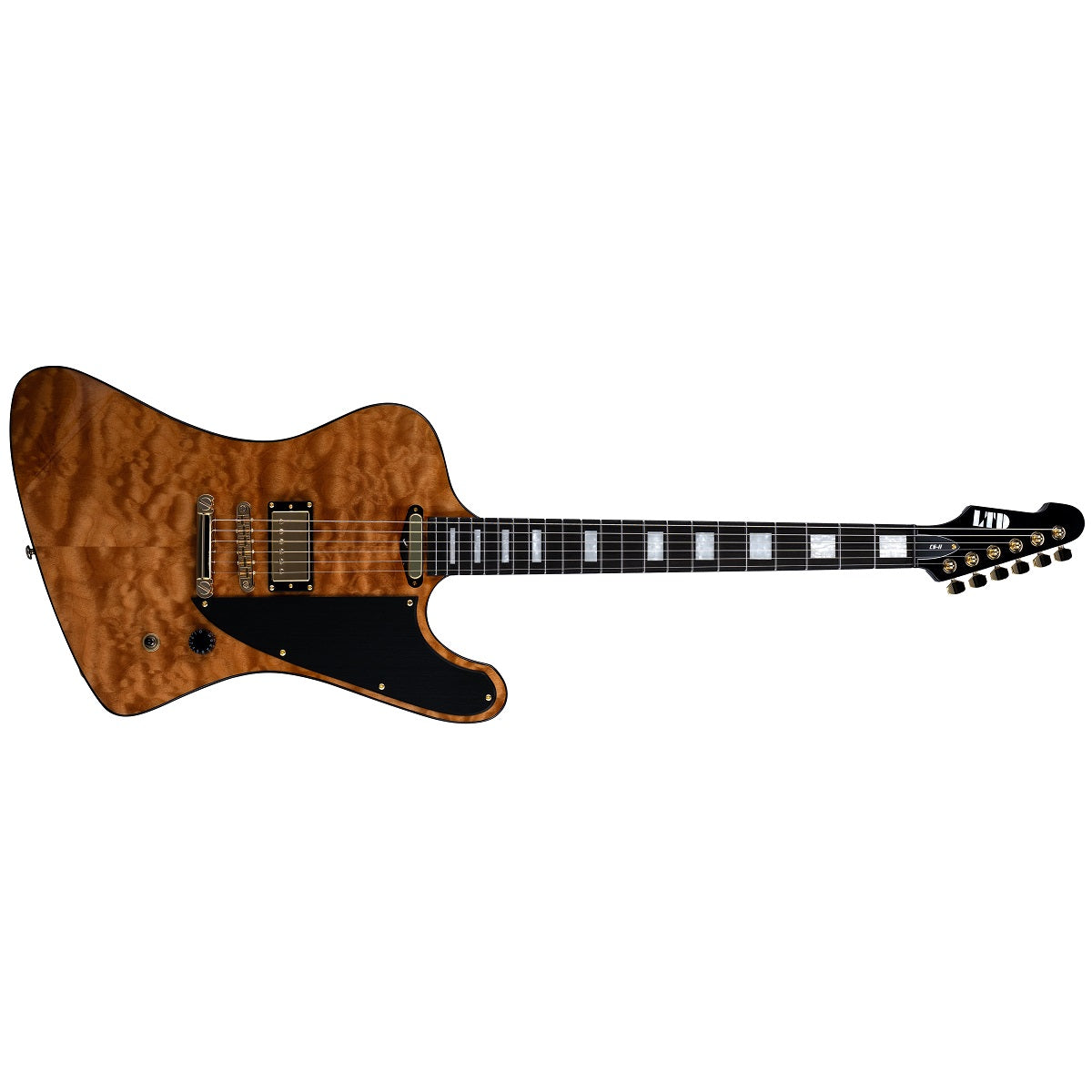 ESP LTD CS-II Caleb Shomo Signature Electric Guitar Quilted Maple Vintage Natural w/ Duncans