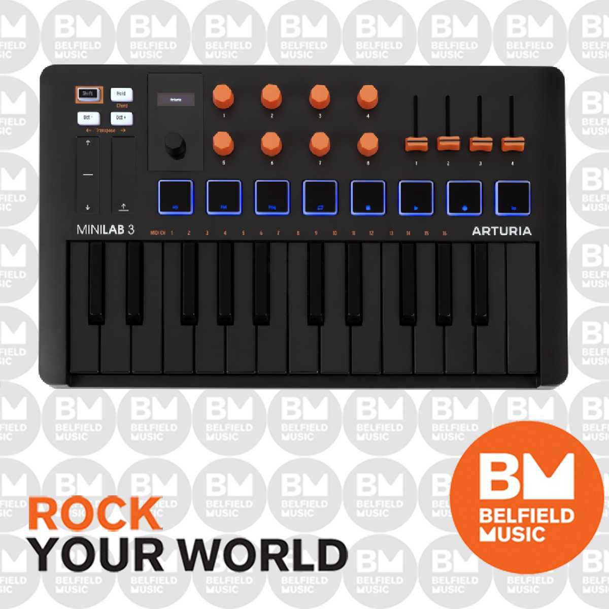 Arturia MKII Orange newest MiniLab 25 keys Bundle