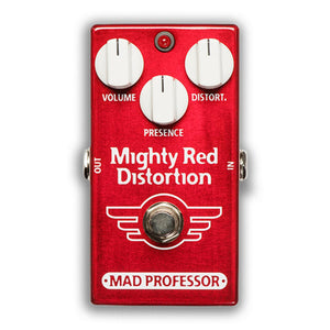 Mad Professor Mighty Red Distortion Effects Pedal