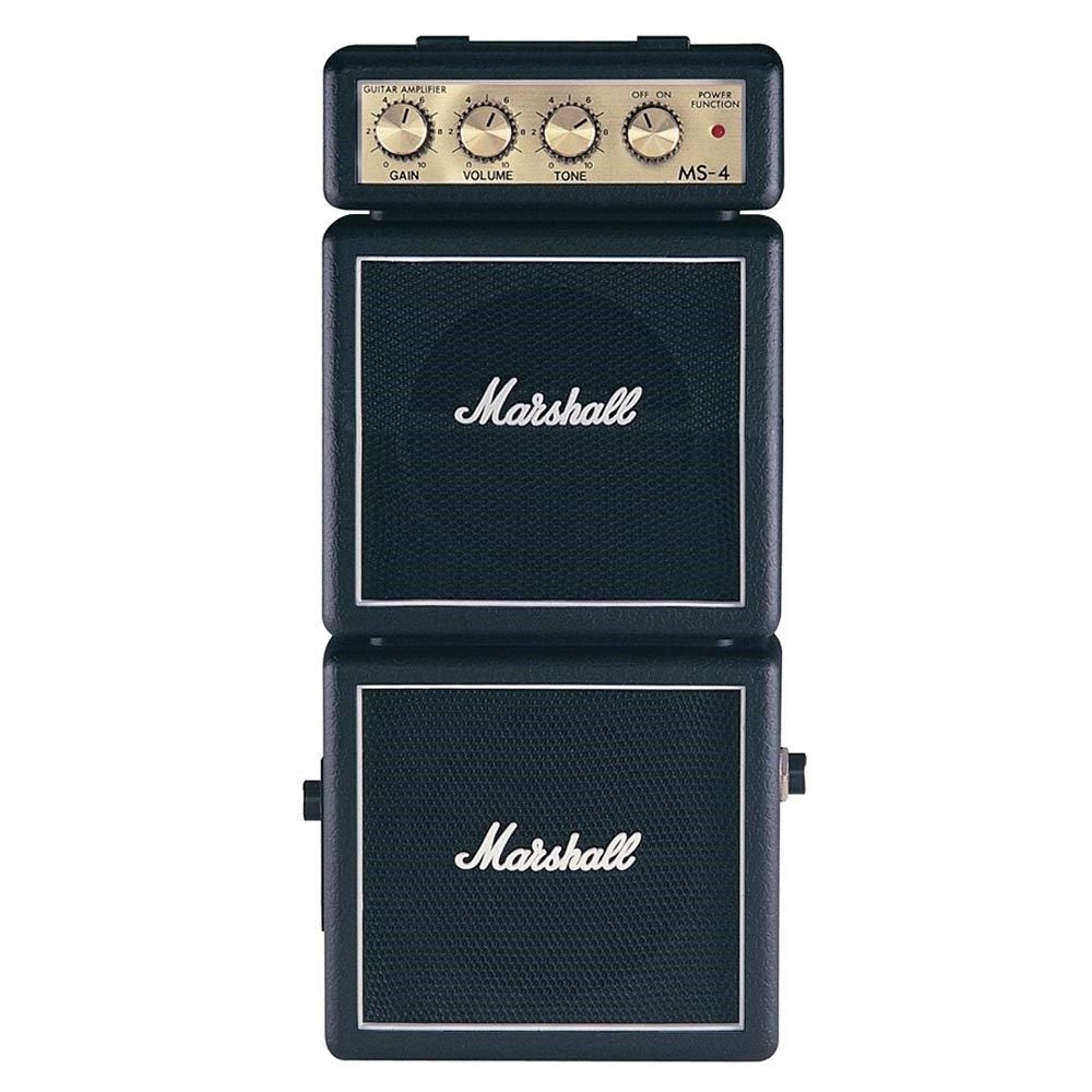 Marshall MS-4 Micro Stack Guitar Amplifier - Black