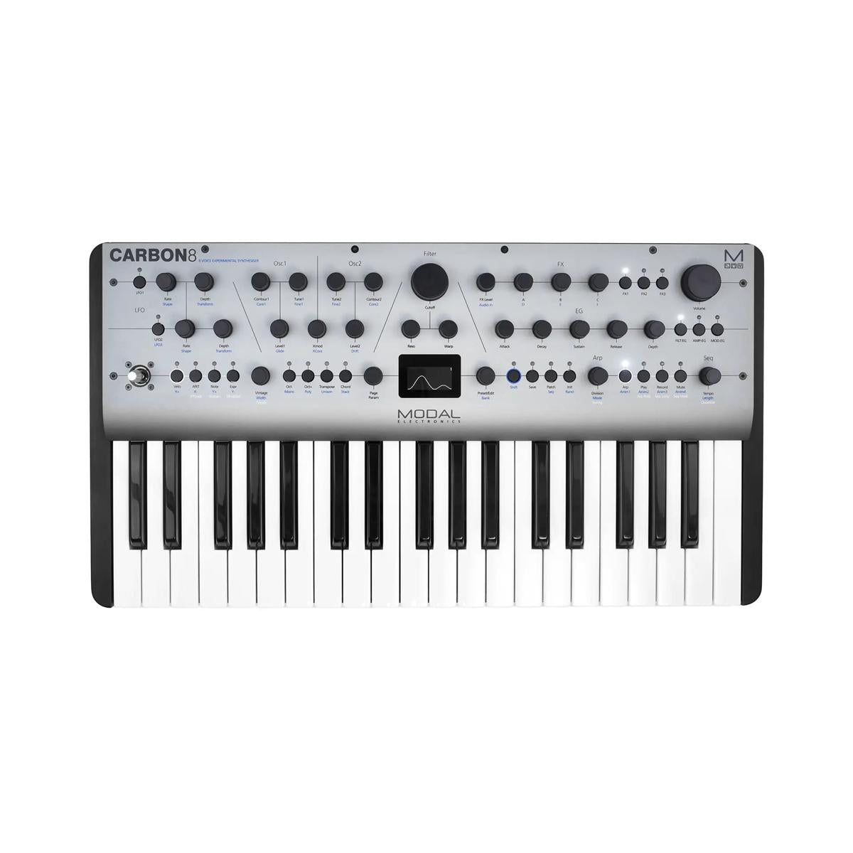 Modal Electronics CARBON8 Synthesiser 37-Note 8-Voice Experimental Synth