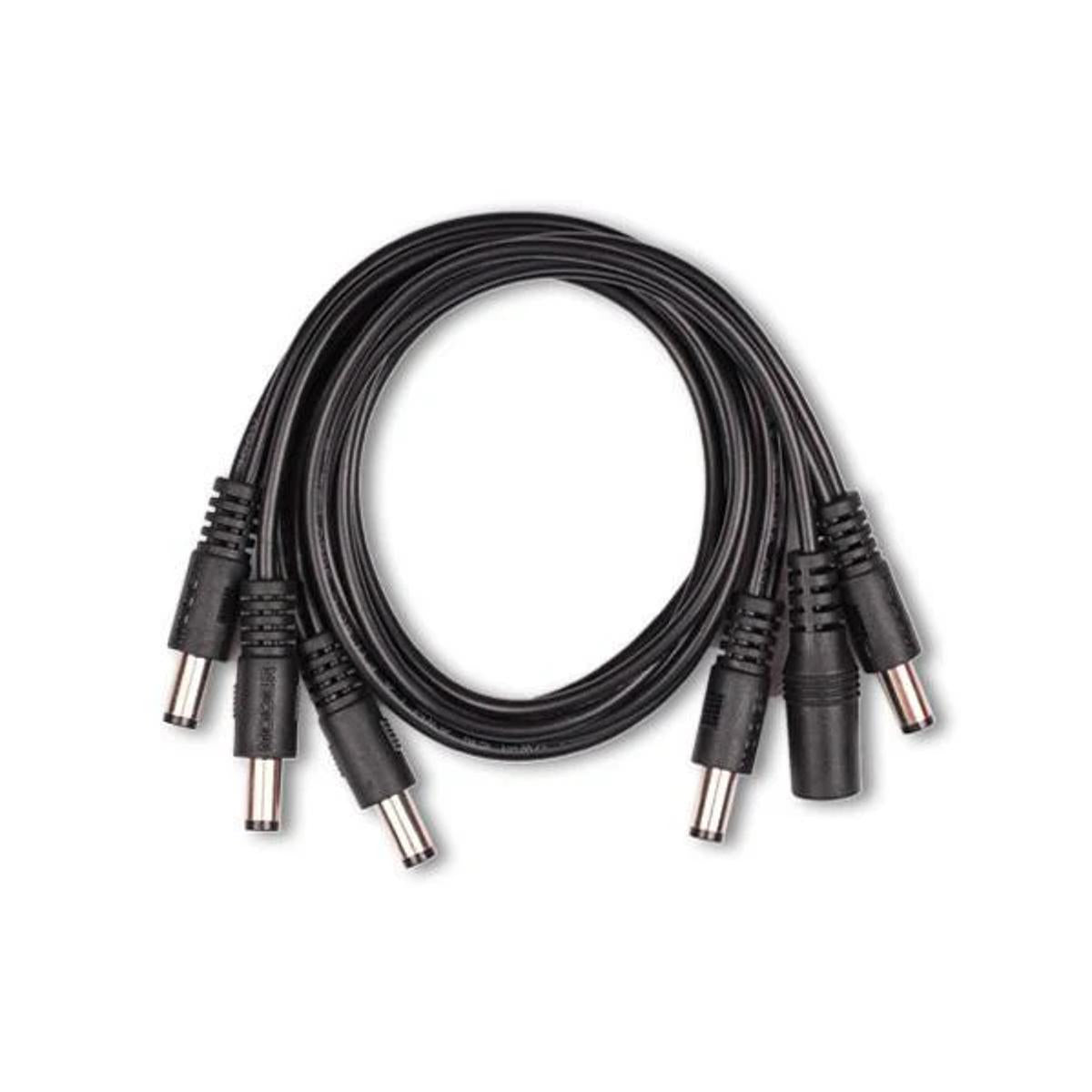 Mooer 5-Plug DC Daisy Chain Pedal Power Cable Straight Plugs