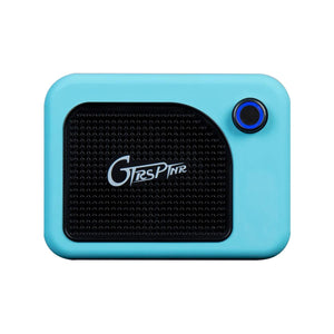 Mooer 5W GTRS PTNR Rechargeable Mini Bluetooth Guitar Amplifier Blue