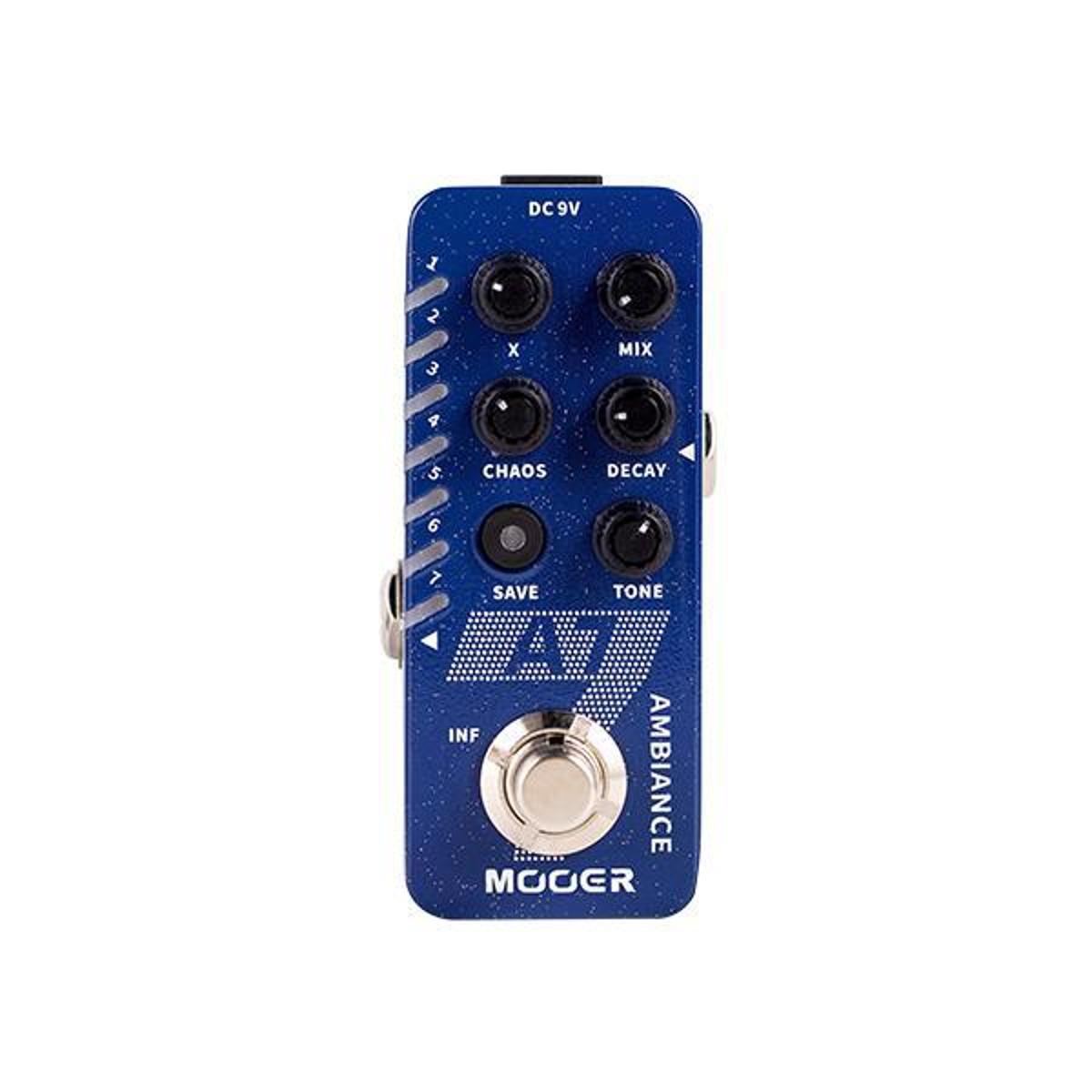 Mooer A7 Ambient Reverb Micro Guitar Effects Pedal