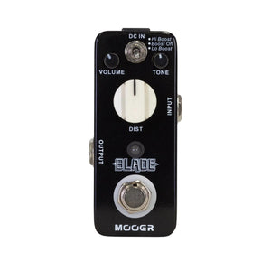 Mooer Blade Metal Distortion Micro Guitar Effects Pedal