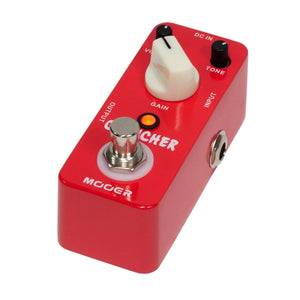 Mooer Cruncher High Gain Distortion Micro Guitar Effects Pedal