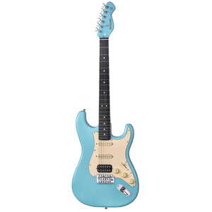 Mooer MSC10 ST-Style Electric Guitar Daphne Blue w/ Gig Bag - MSC-10-DB