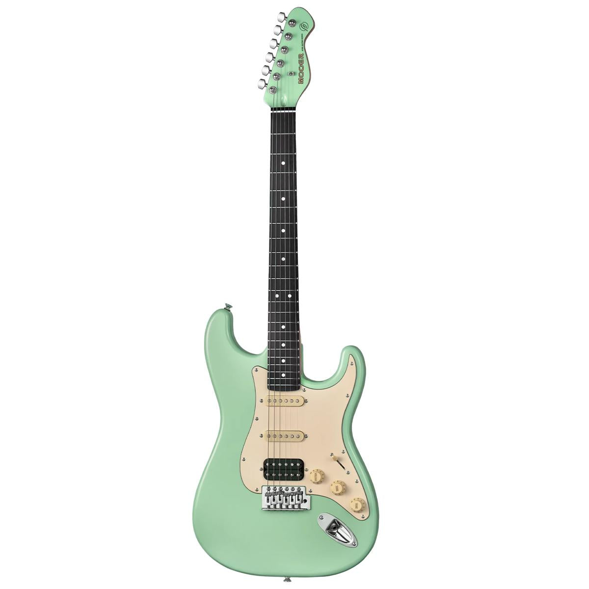 Mooer MSC10 ST-Style Electric Guitar Surf Green w/ Gig Bag - MSC-10-SG