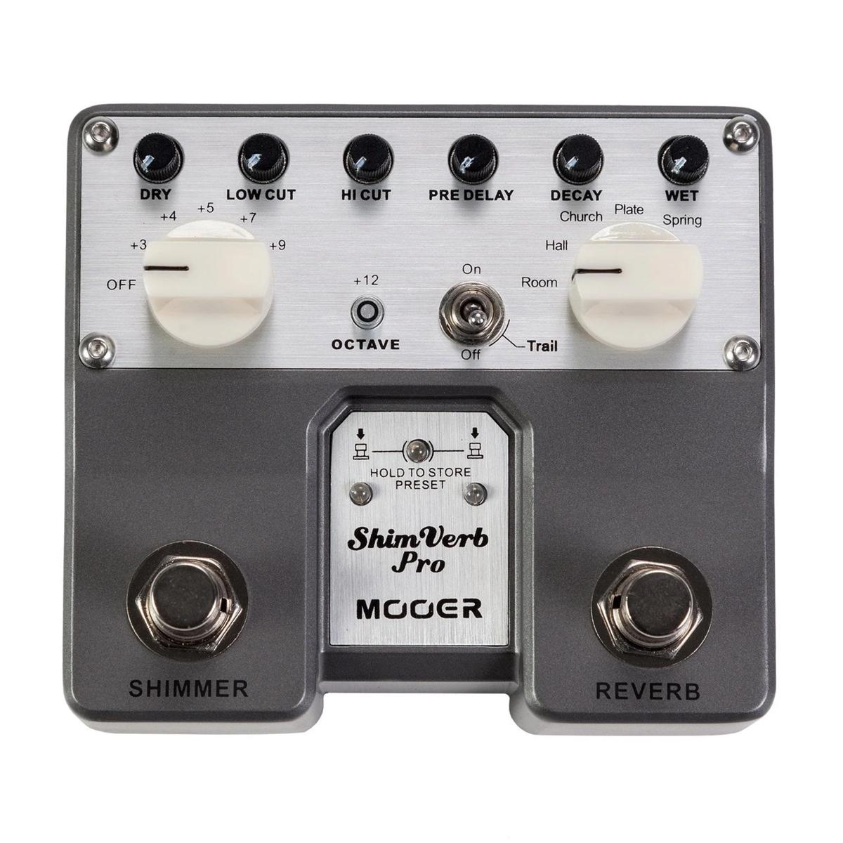 Mooer Shimverb Pro Reverb Dual Guitar Effects Pedal