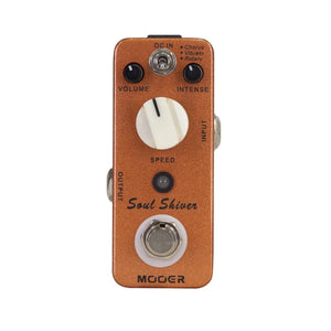 Mooer Soul Shiver Chorus, Vibrato & Rotary Micro Guitar Effects Pedal