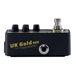 Mooer UK Gold 900 002 Digital Micro Preamp Guitar Effects Pedal