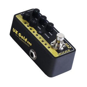 Mooer UK Gold 900 002 Digital Micro Preamp Guitar Effects Pedal