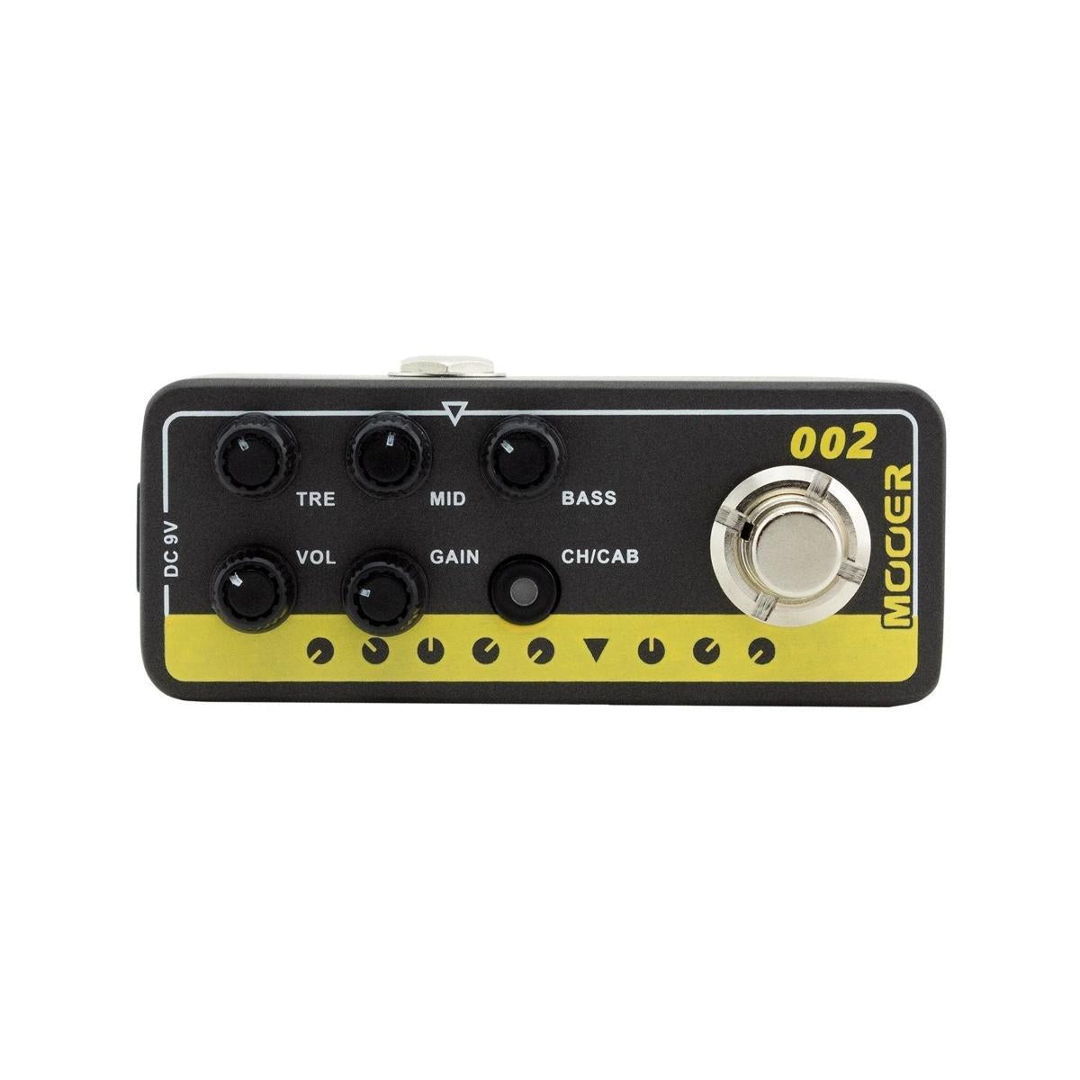 Mooer UK Gold 900 002 Digital Micro Preamp Guitar Effects Pedal