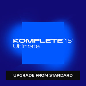 Native Instruments Komplete 15 Ultimate Upgrade (from Komplete Standard) - DOWNLOAD CODE