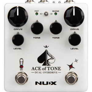 NU-X NXNDO5 Verdugo Series Ace Of Tone Dual Overdrive Effects Pedal