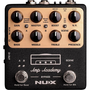 NU-X NXNGS6 Verdugo Series Amp Academy Amp Modelling Effects Pedal