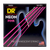 DR HI-DEF NEON NPB-50 Pink Colored Bass Guitar Strings: Heavy 50-110