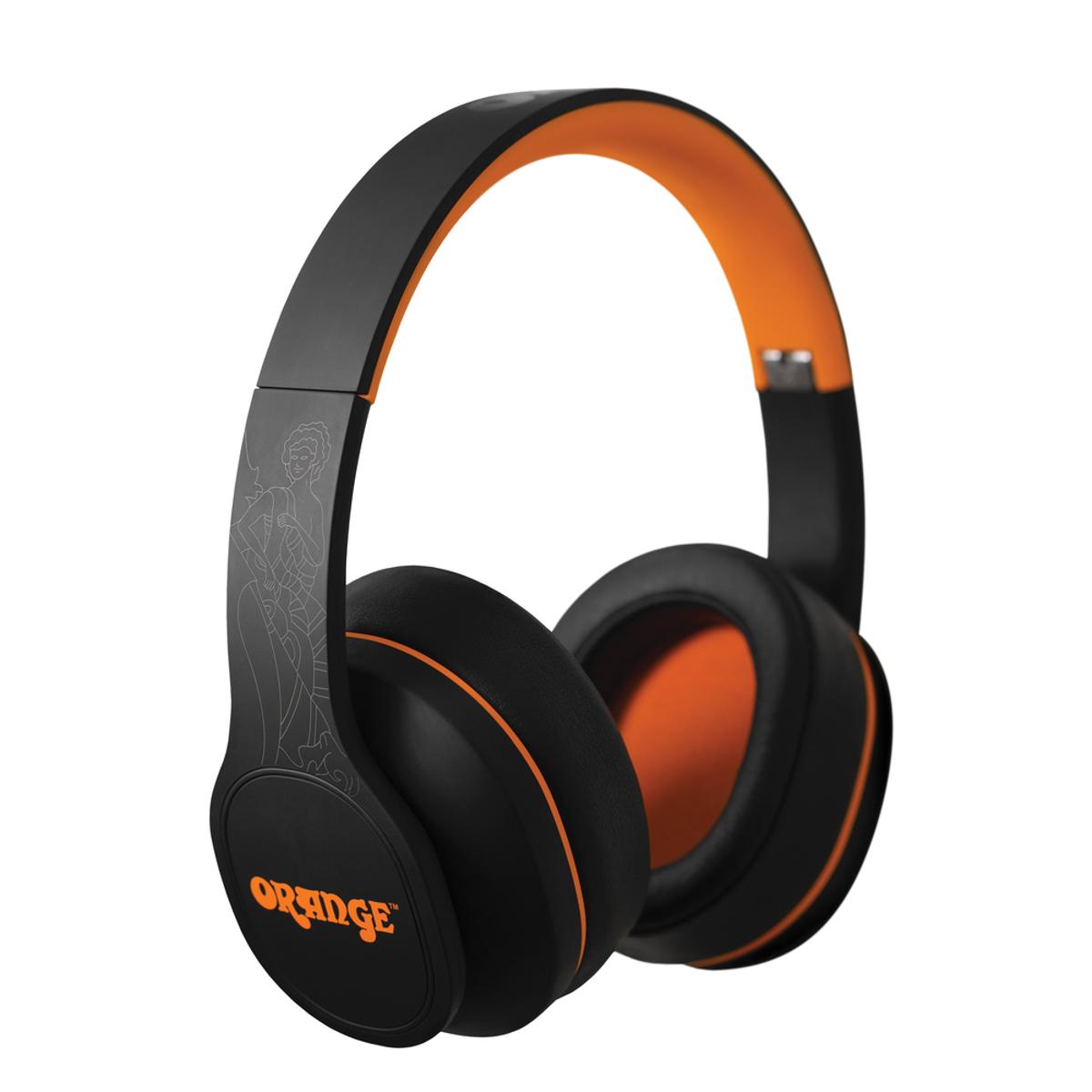 Orange Crest Edition MkII Wireless Over Ear Headphones Belfield