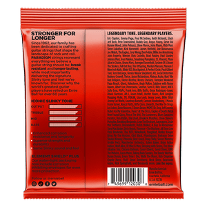 Ernie Ball 2030 Paradigm Electric Guitar Strings 7-String Skinny Top Heavy Bottom Slinky 10-62