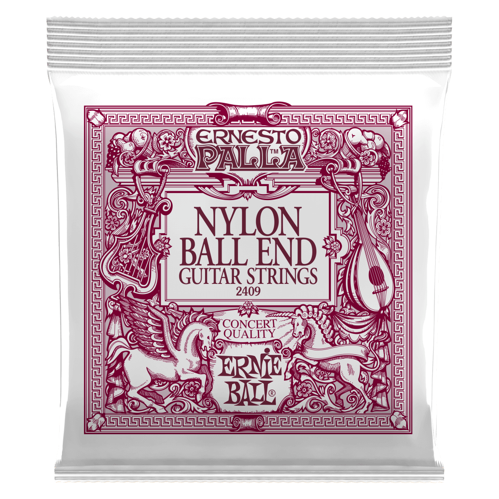 Ernie Ball 2409 Ernesto Palla Classical Nylon Guitar Strings 28-42 (Ball End)