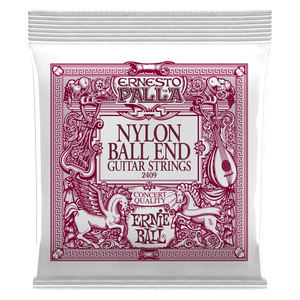 Ernie Ball 2409 Ernesto Palla Classical Nylon Guitar Strings 28-42 (Ball End)